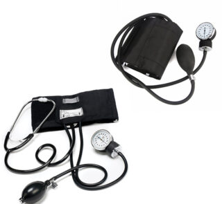Aneroid Blood Pressure Cuff Set Sphygmomanometer with Stethoscope Kit 2
