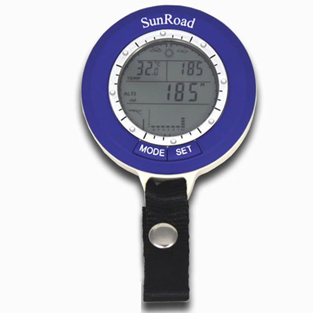 SUNROAD Multi-purpose Electronic Fishing Barometer Temperature