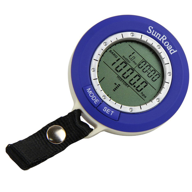 SUNROAD Multi-purpose Electronic Fishing Barometer Temperature Altimeter –