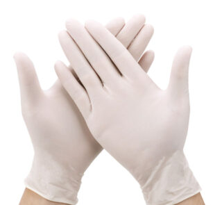 latex rubber inspection gloves_1
