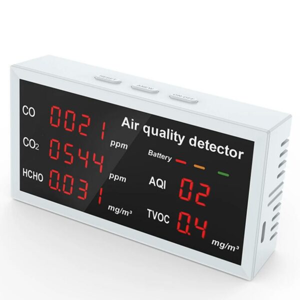 NEW Carbon Dioxide Monitor CO2 Air Quality Detector INDOOR & OUTDOOR Detection